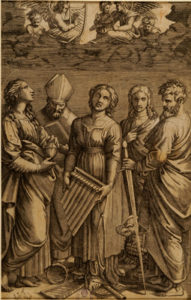 Santa Maria Maddalena, Sant'Agostino, Santa Cecilia, San Giovanni evangelista e San Paolo (Santa Cecilia)